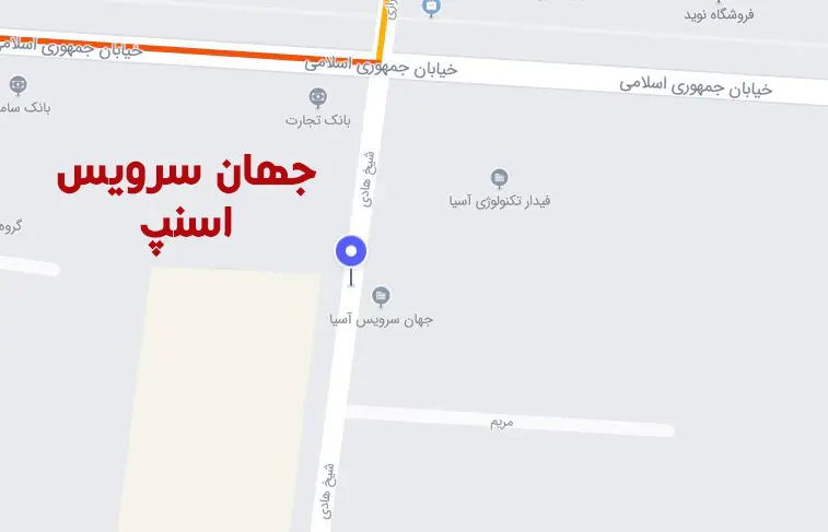 دفتر جهان سرویس به وسیله اسنپ
